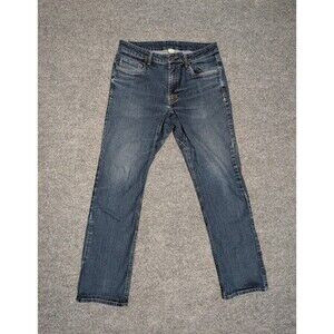 Stio Jeans Mens 36R (32x31) Straight Leg Denim Blue